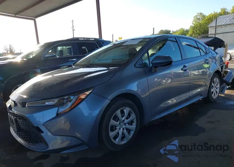 2022 Toyota Corolla Le from USA, damaged, VIN JTDEPMAE1N3030861